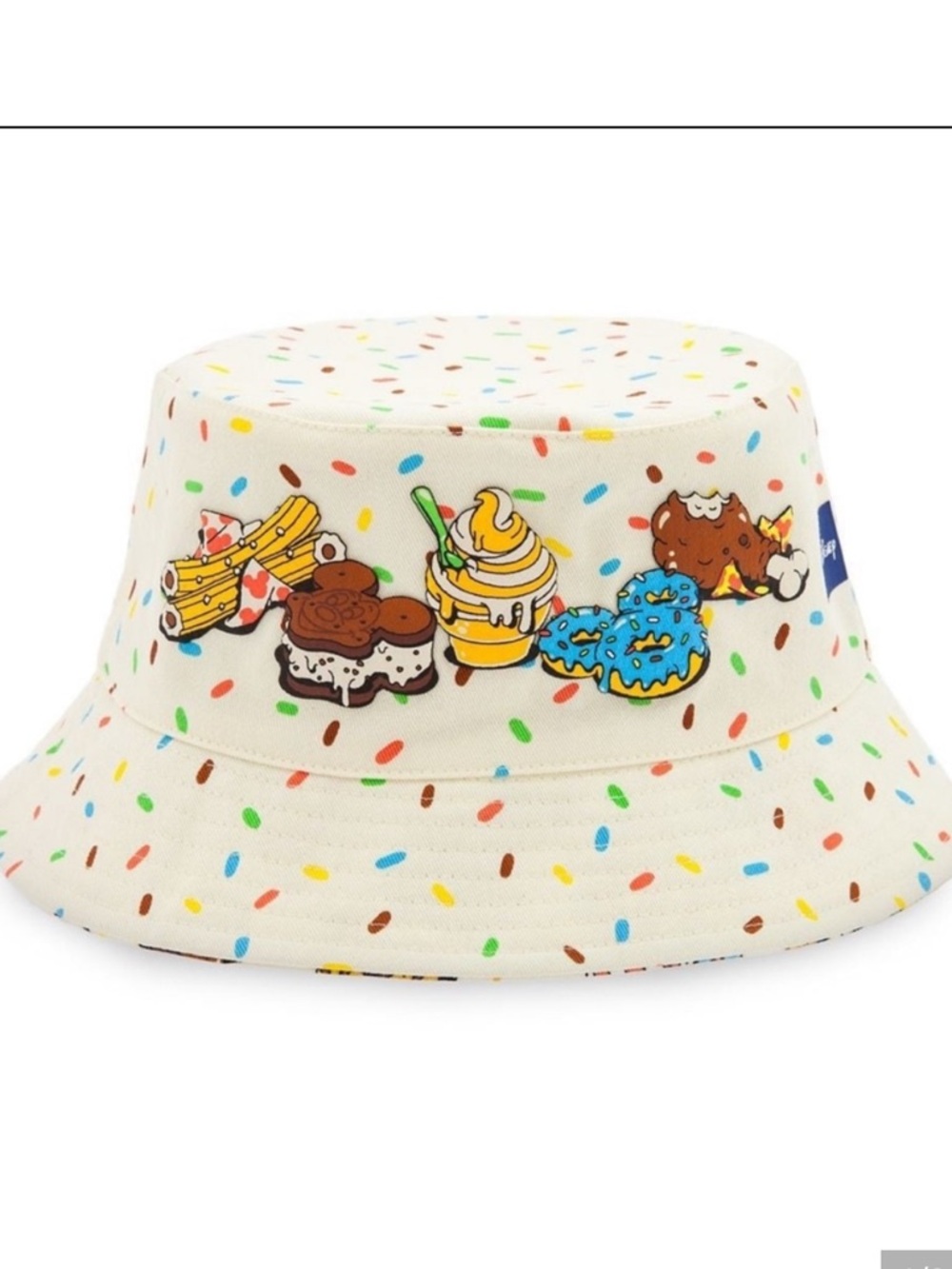 Disney Parks Eats Food and Snacks Collection Reversible Mickey Bucket Hat NWT